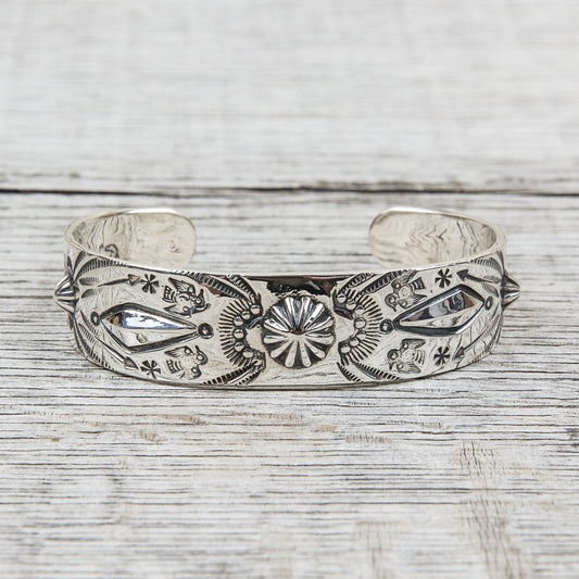 Larry Smith 3 Shell Lozenge Bracelet BR-0072