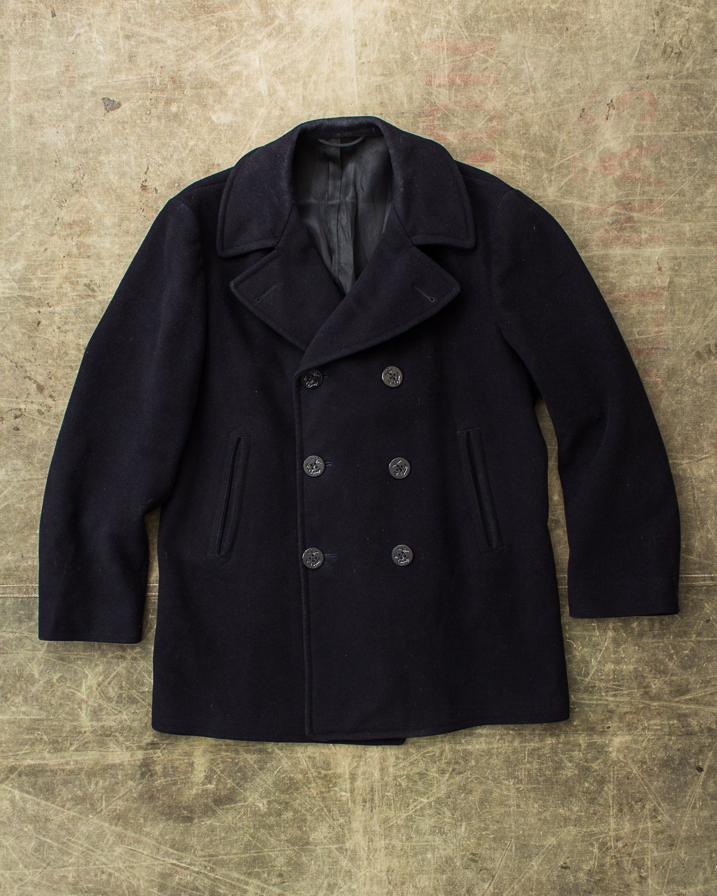 Vintage USN Wool Pea Coat Size 42 R