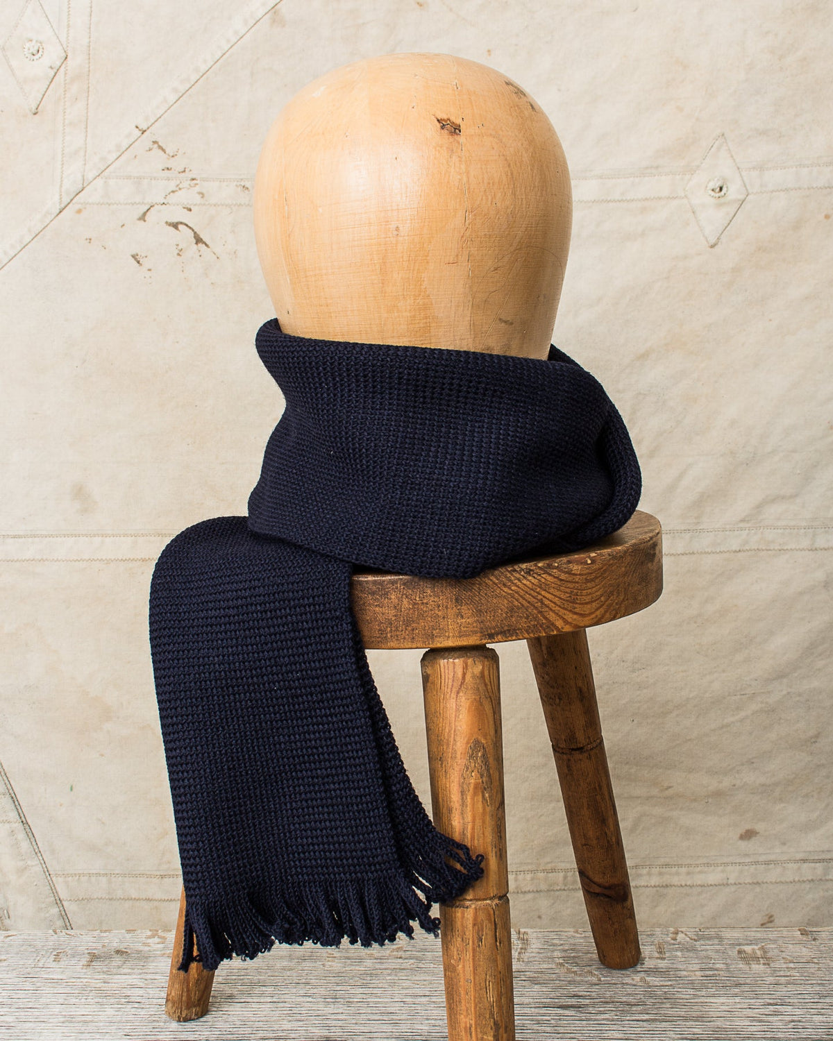 Vintage Deadstock F8 Swedish Air Force Wool Scarf