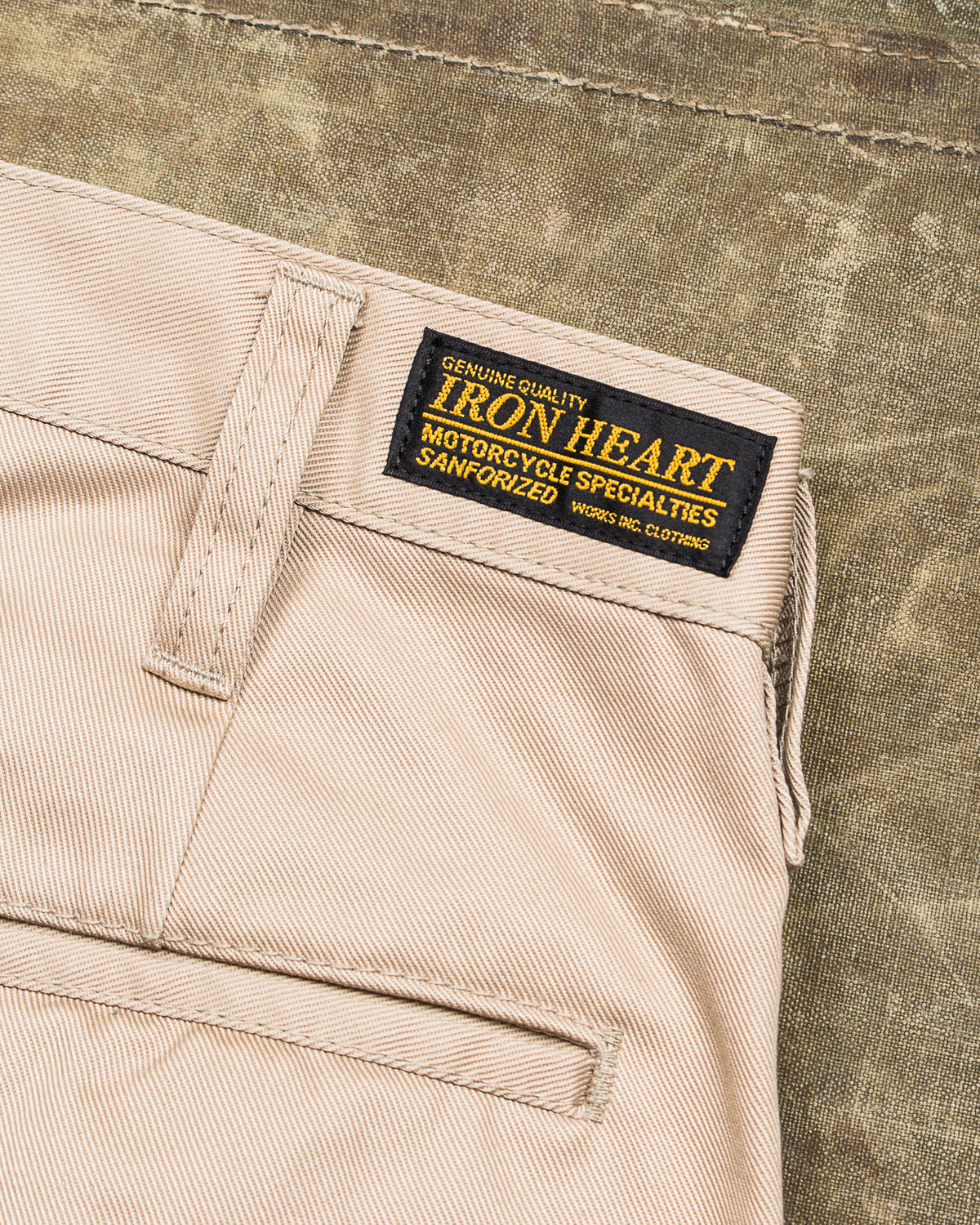 Second Hand Iron Heart 9oz Mercerised Selvedge Cotton Slim Tapered Chinos W 34