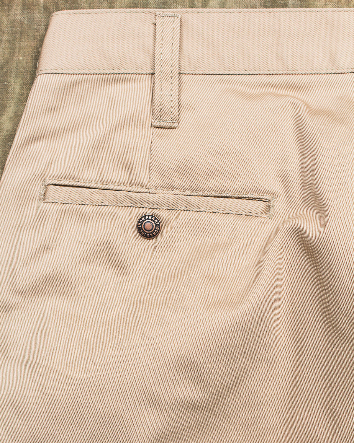 Second Hand Iron Heart 9oz Mercerised Selvedge Cotton Slim Tapered Chinos W 34