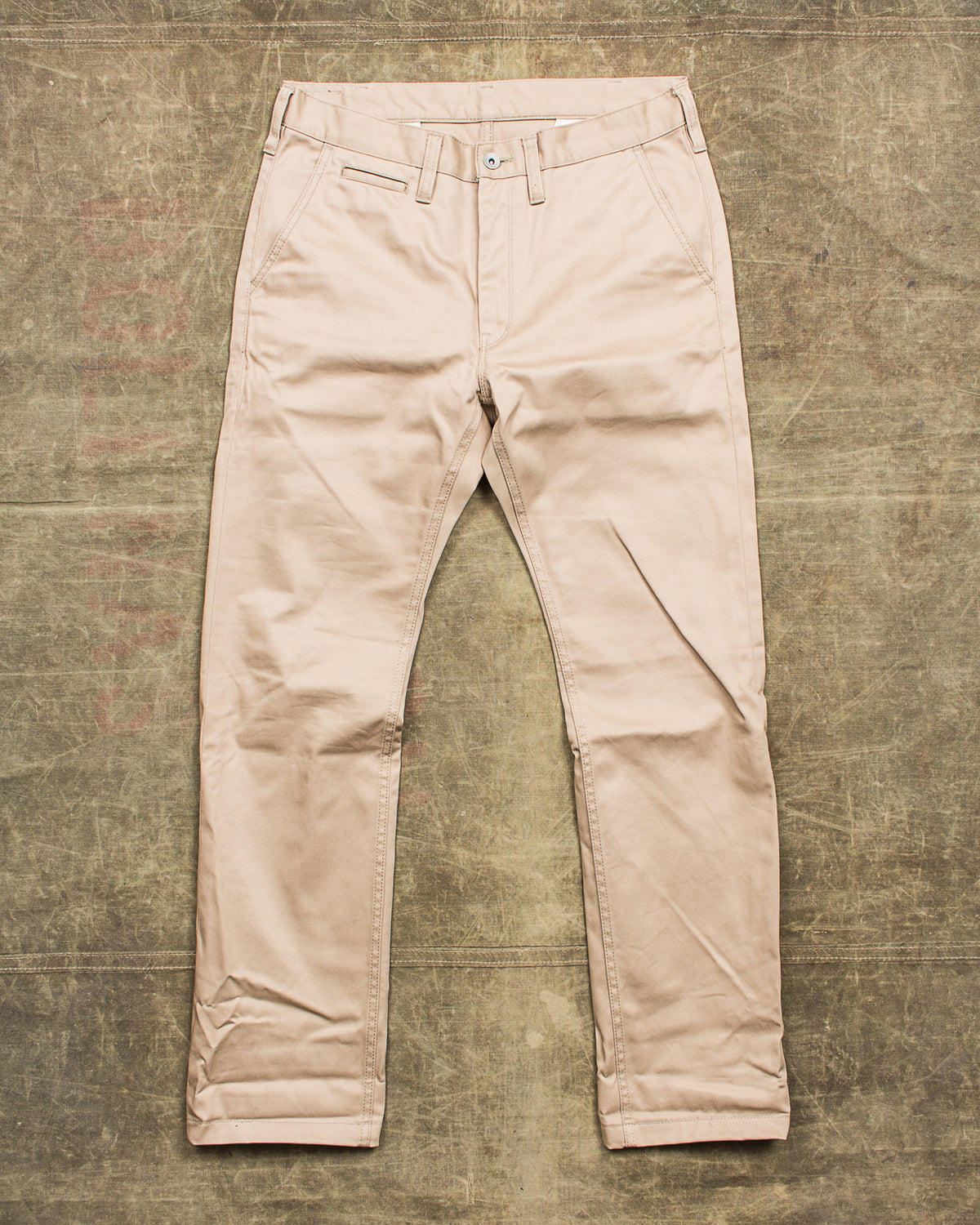 Second Hand Iron Heart 9oz Mercerised Selvedge Cotton Slim Tapered Chinos W 34