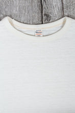 Warehouse & Co Three-Quarter Sleeve Baseball Shirt Cream/Bordeaux