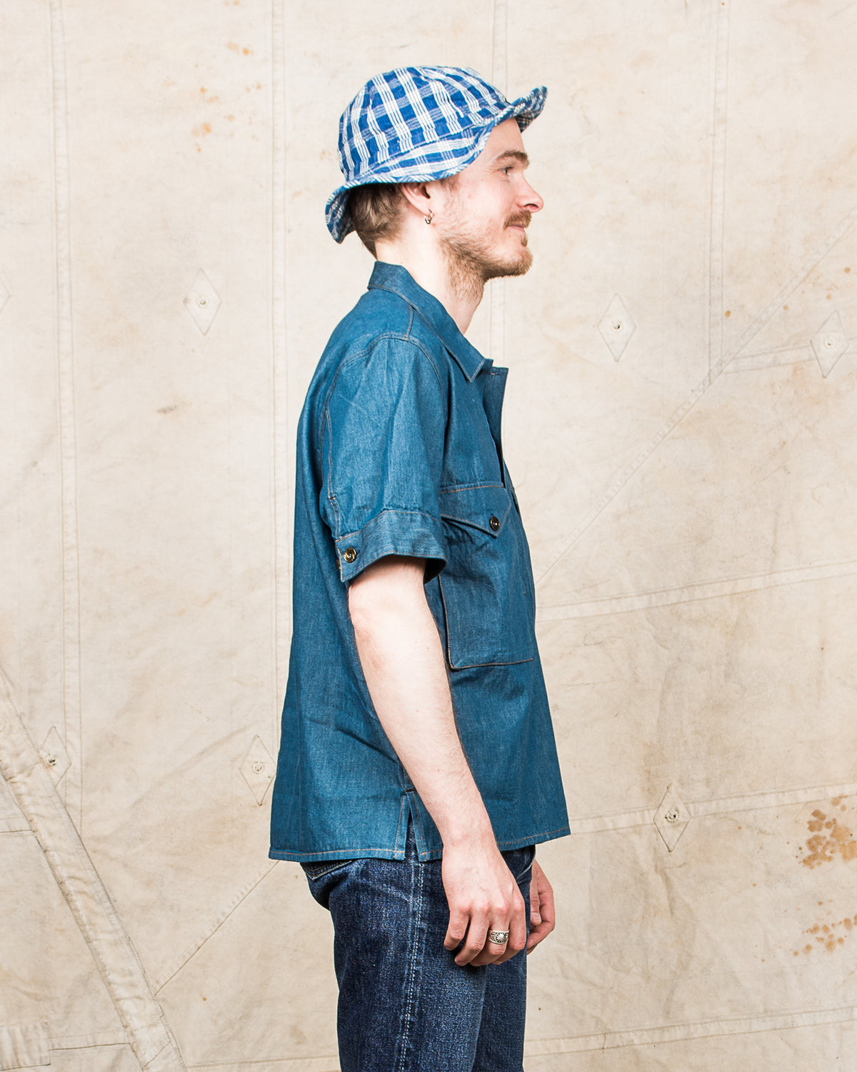 Indigofera Teeter Shirt Cordova Denim Petrol