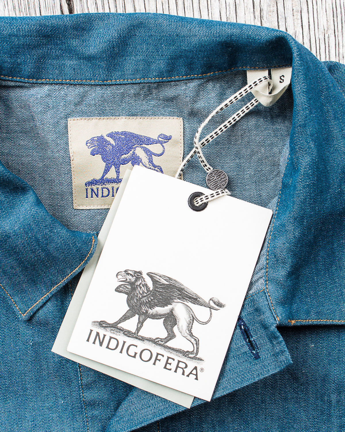 Indigofera Teeter Shirt Cordova Denim Petrol