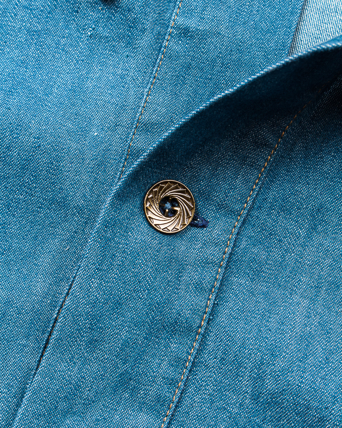 Indigofera Teeter Shirt Cordova Denim Petrol