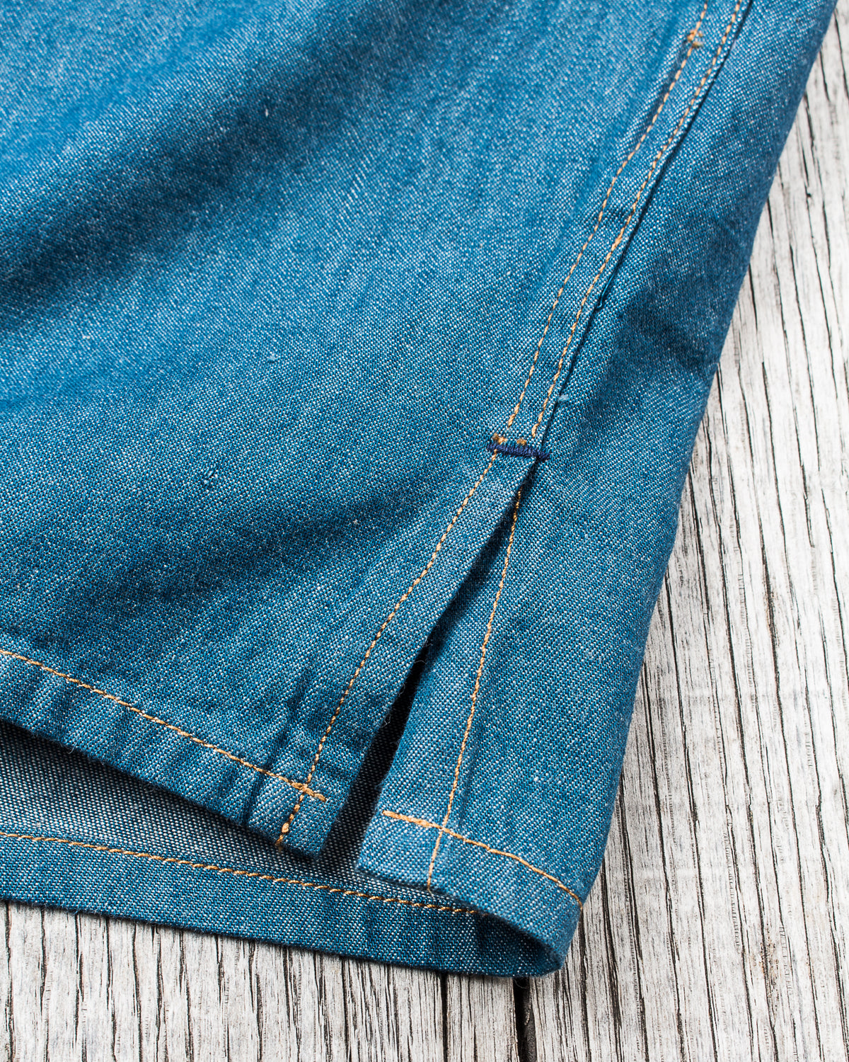 Indigofera Teeter Shirt Cordova Denim Petrol