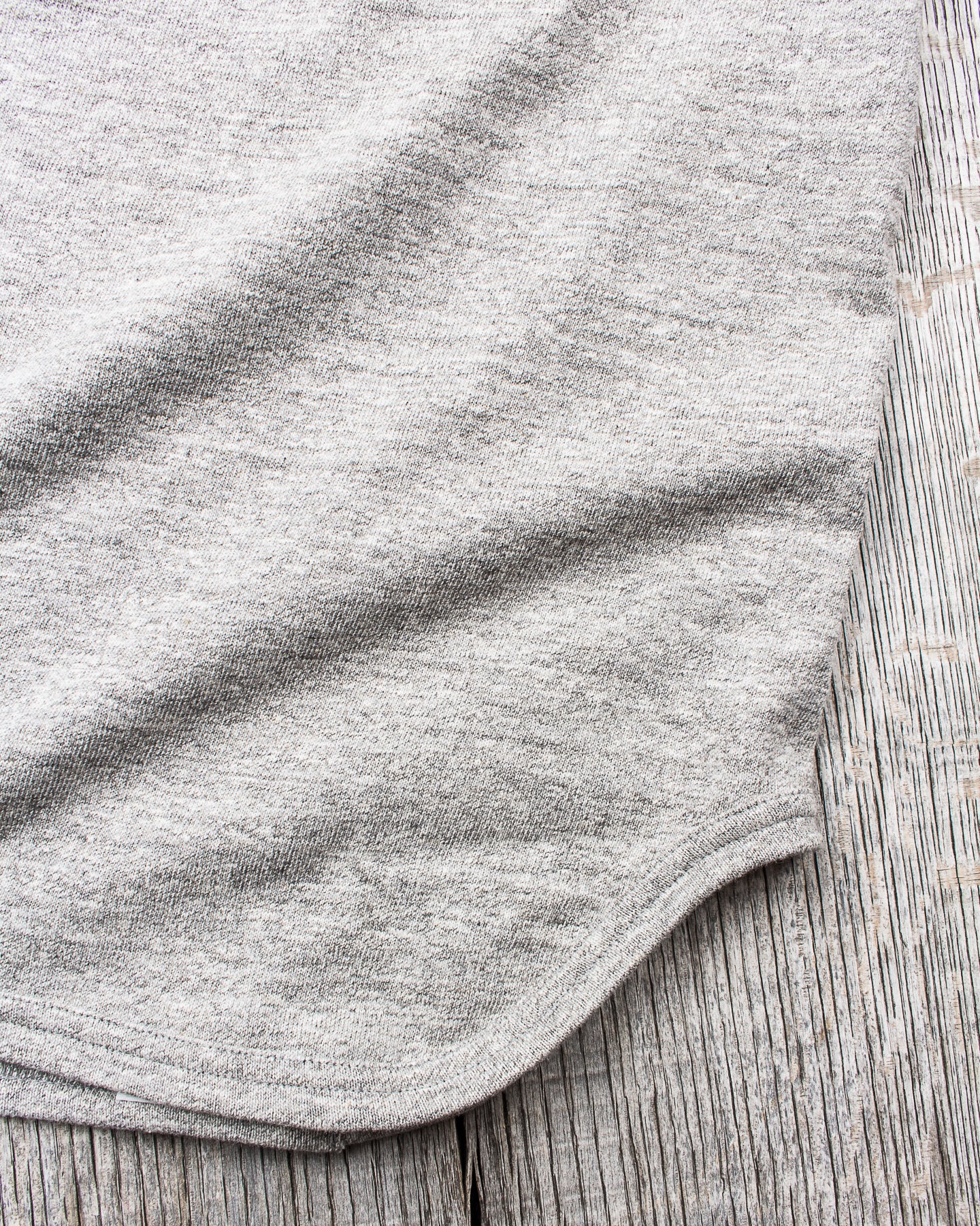 Warehouse & Co Three-Quarter Sleeve Baseball Shirt Grey/Sumikuro (Black)