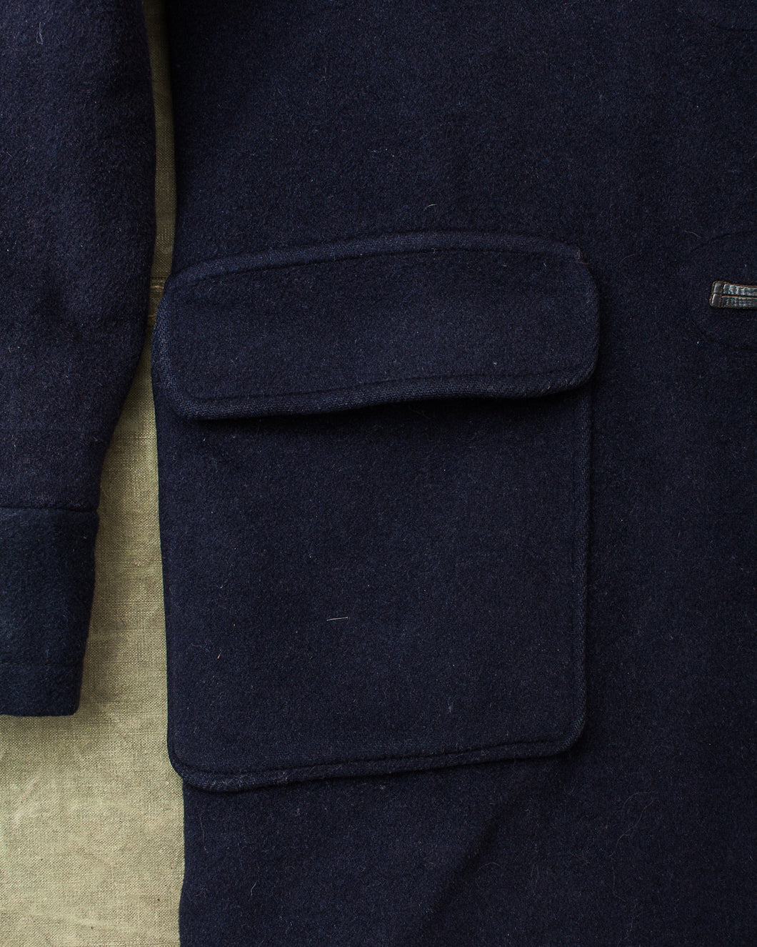 Vintage 60's "Gold Label" Gloverall Wool Duffle Coat Navy – Second Sunrise