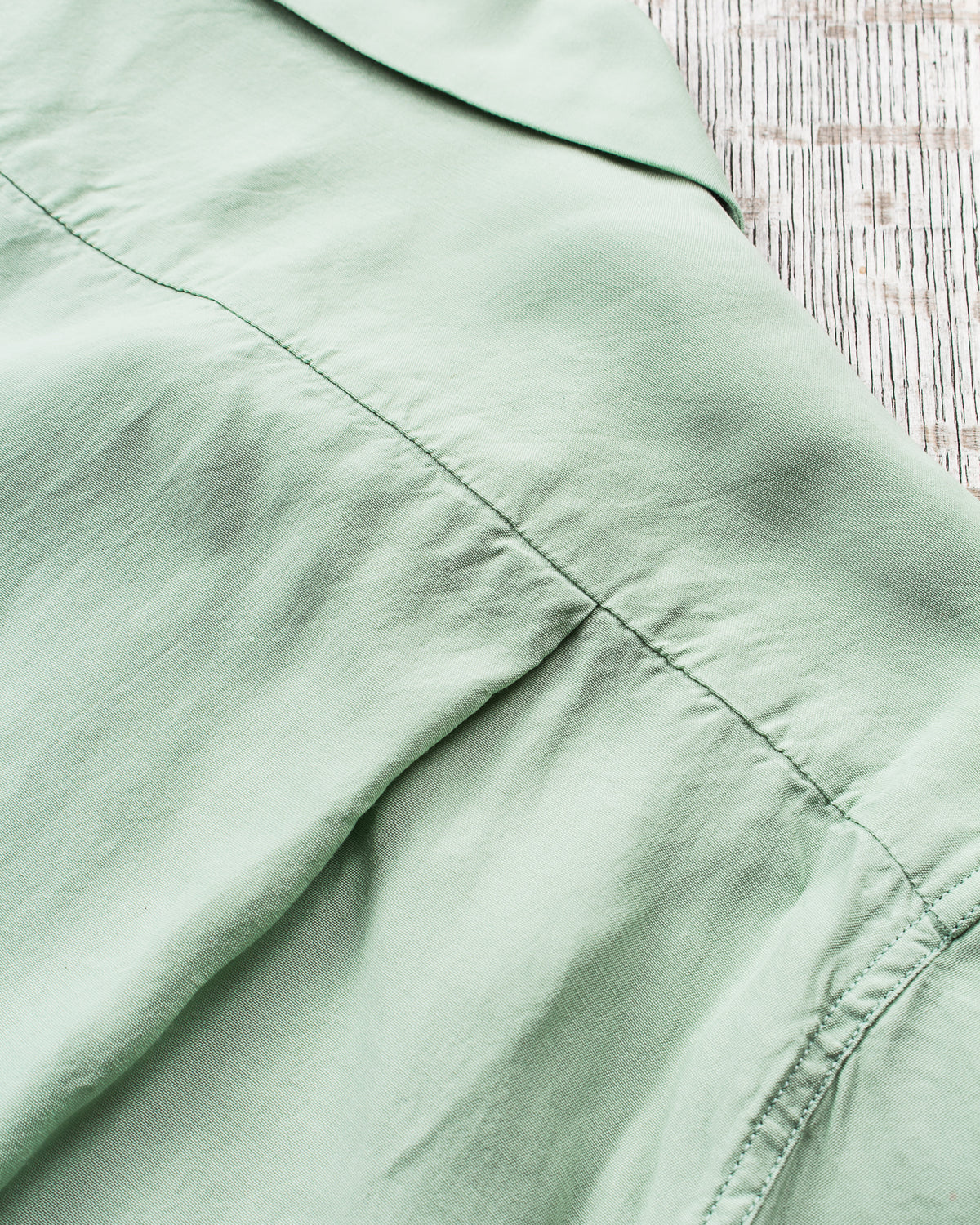 Style Eyes Rayon Bowling Shirt M.Green SE39055