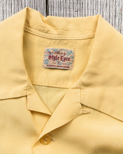 Style Eyes Rayon Bowling Shirt Yellow