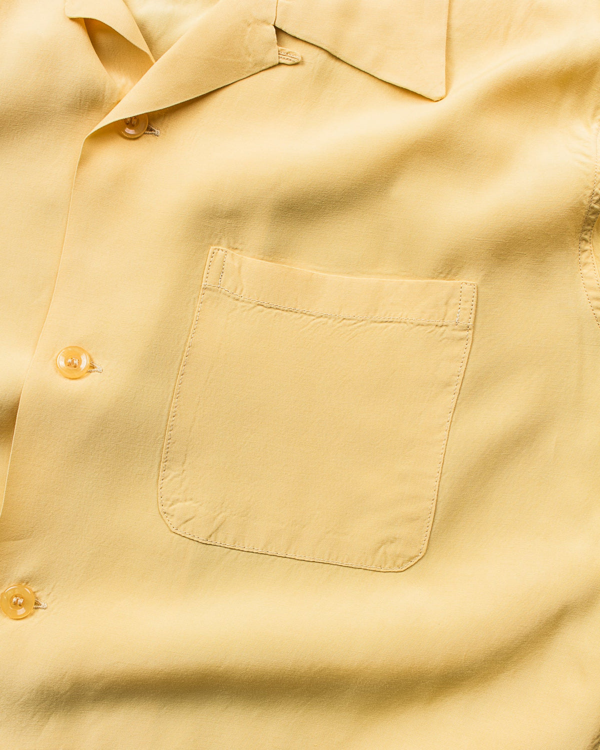Style Eyes Rayon Bowling Shirt Yellow SE39055