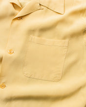 Style Eyes Rayon Bowling Shirt Yellow SE39055