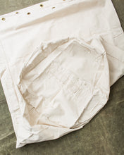 Vintage Dead Stock Swedish Army Canvas Laundry Bag Oblong Shape