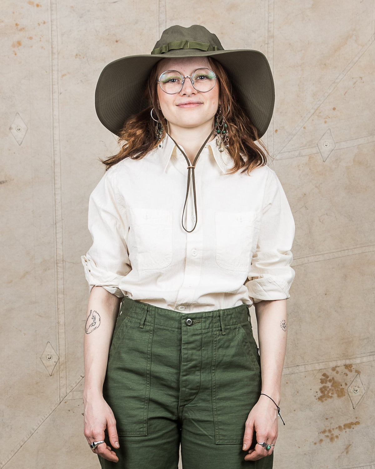 OrSlow US Army Wide Brim Jungle Hat