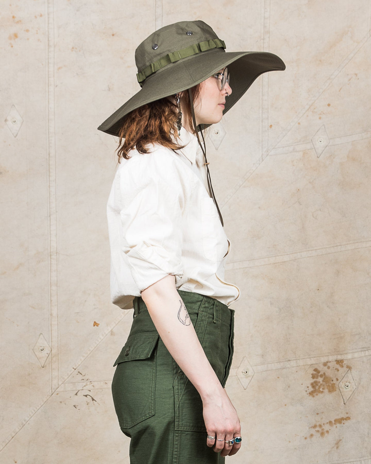 OrSlow US Army Wide Brim Jungle Hat