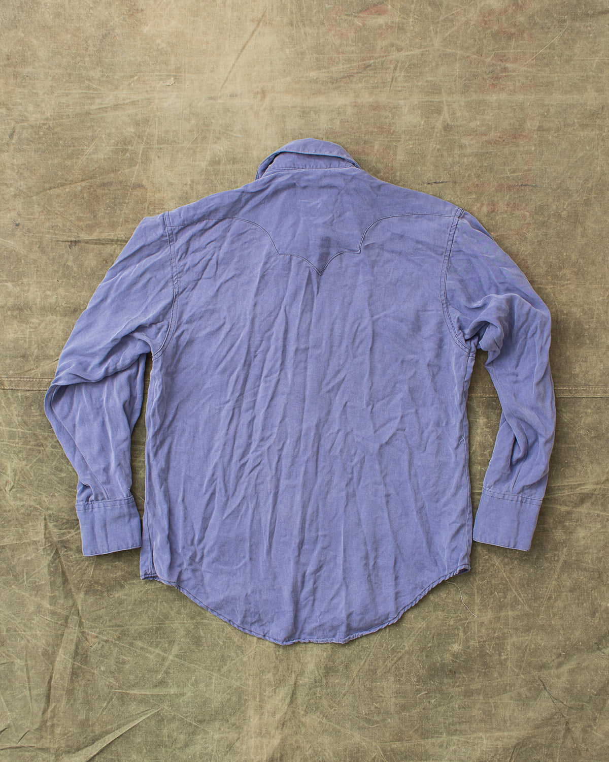 Second Hand Rockmount Relaxed Fit Tencel Western Shirt Size M