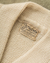 Vintage 50´s Bethlehem Sporting Goods Knitted Letterman Wool Cardigan