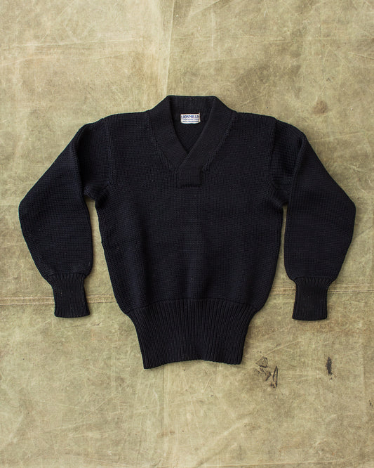 Vintage 50's Lion Mills Knitted Wool Sweater