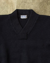 Vintage 50's Lion Mills Knitted Wool Sweater