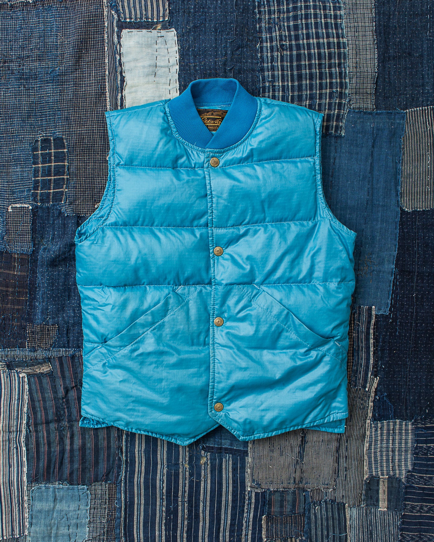 トップス EDDIE BAUER / 70's denim down vest 70s-80s Eddie Bauer Goose Down Vest
