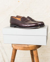 Second Hand Morjas The Penny Loafers Burgundy Calf