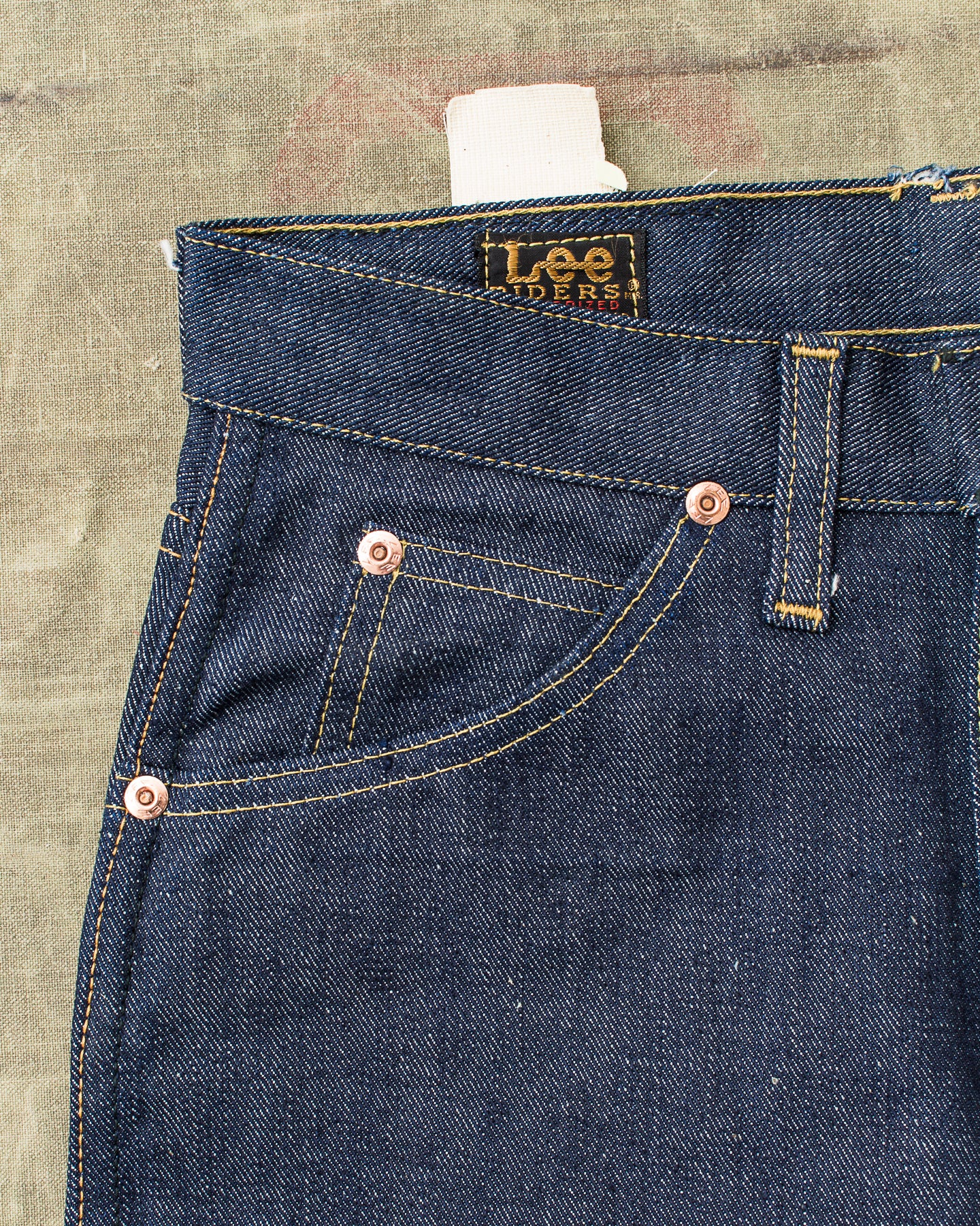 deadstock lee cord jeans