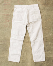 Vintage 60's Levi's Big E White Corduroy Pants