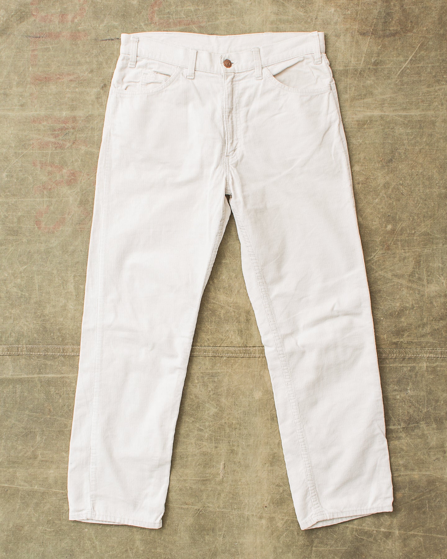 Vintage 60's Levi's Big E White Corduroy Pants – Second Sunrise