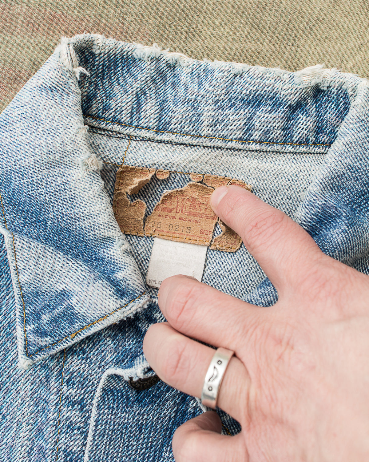 Vintage Levi's 70505 0213 Made in USA Denim Jacket