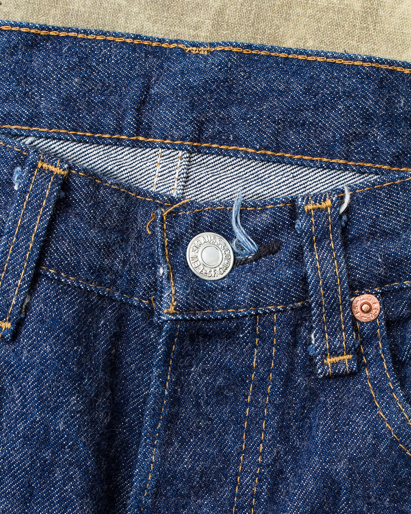 Vintage 80's Levi's 501 Red Line Selvedge Jeans W 30 / L 34