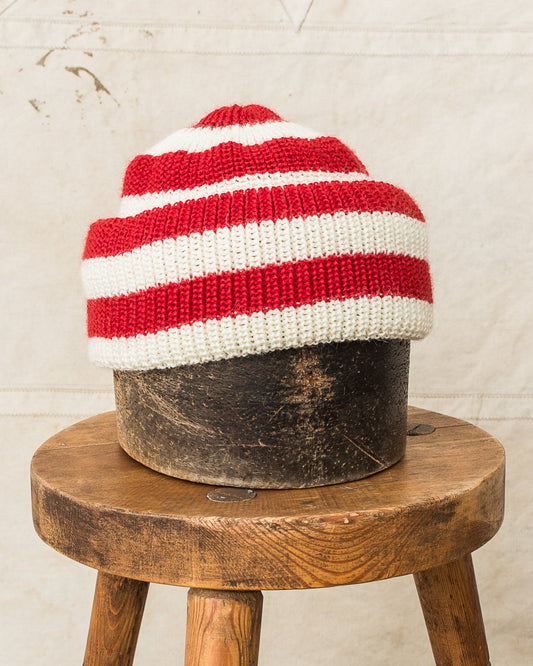 Heimat Jailhouse Mechanics Wool Hat Safety Red / Seashell