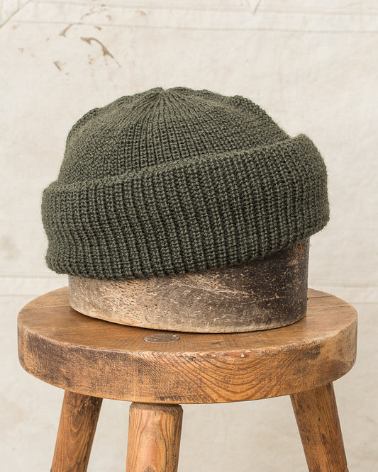 Heimat Mechanics Wool Hat Military Green