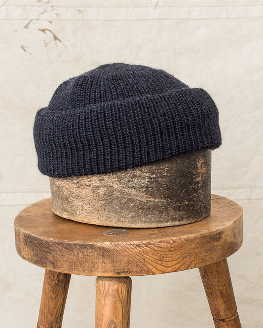 Heimat Mechanics Wool Hat Ink (Navy)
