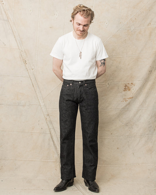 Sugar Cane & Co. 460 (1947) Model 14,25oz One Wash Black Denim SC42460