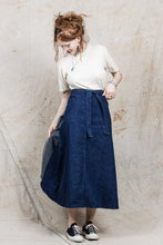 OrSlow 4014 Women's Denim Wrap Long Skirt