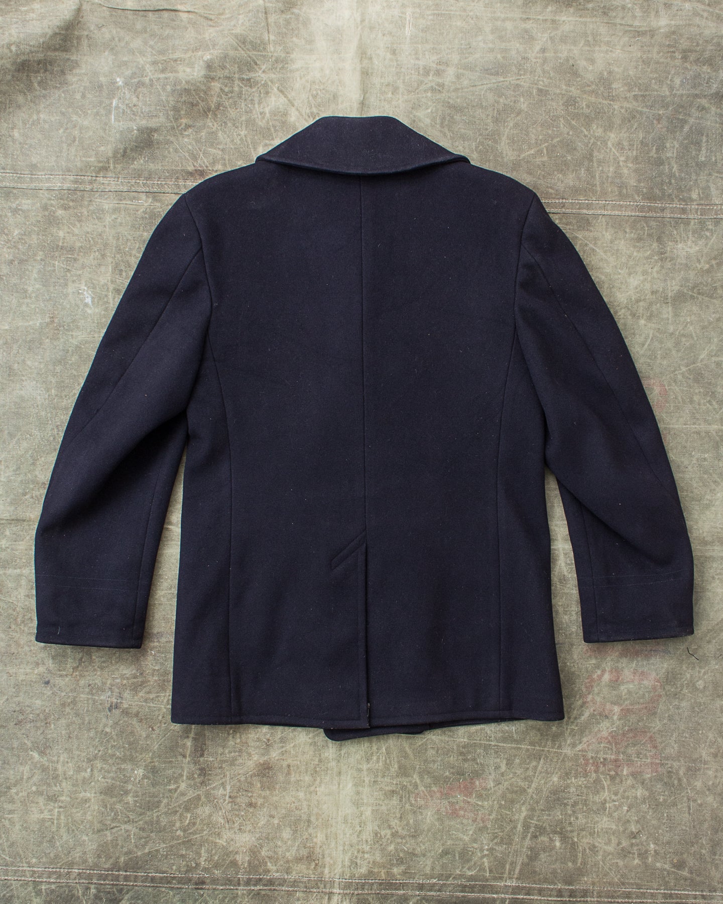 【未使用】サイズ52 新型 1940s U.S. NAVY PEA COAT Small 40s US Navy Peacoat / Navy Blue Wool Overcoat 1940s