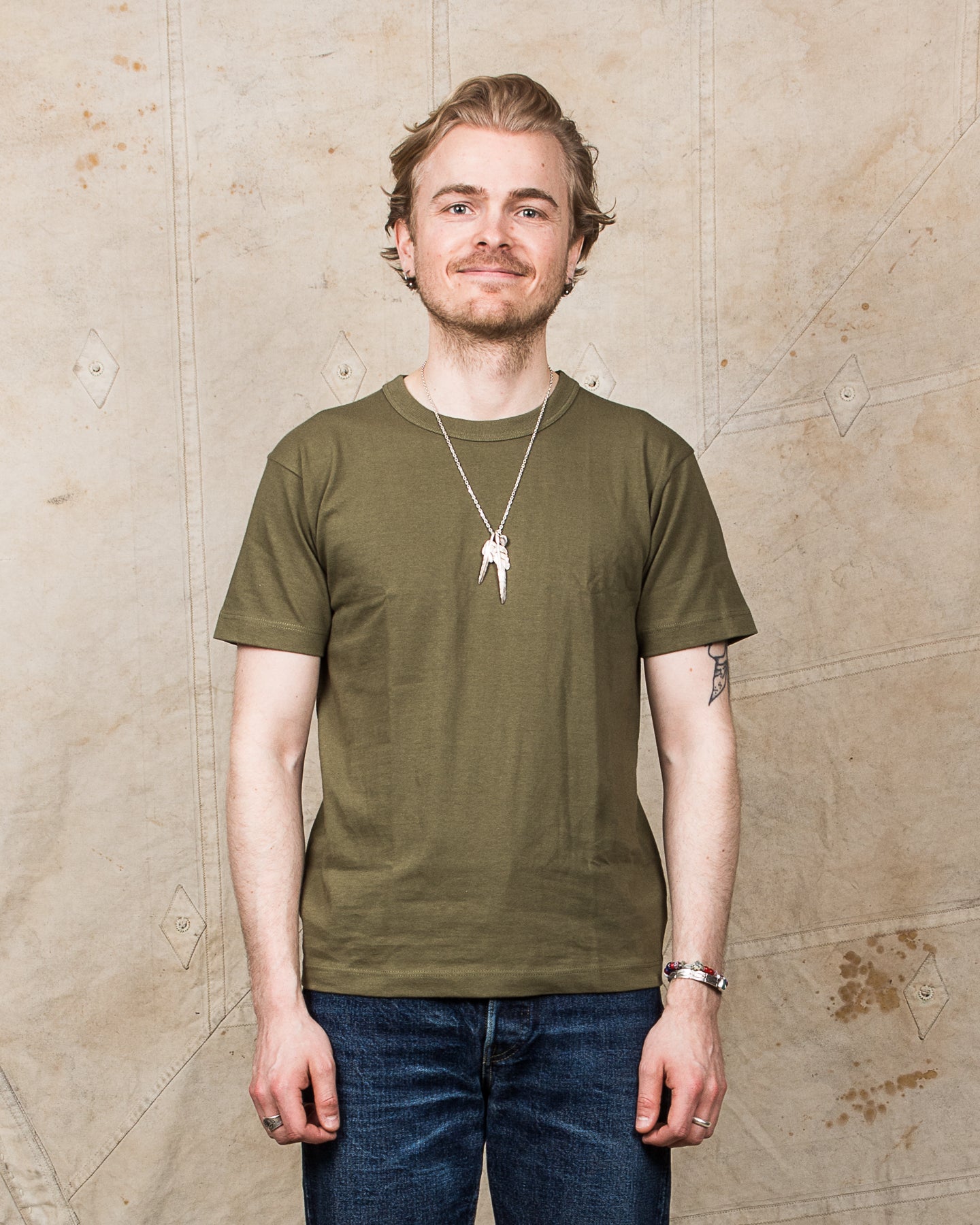 Buzz Rickson's BR78960 Package T-Shirt Government Issue Olive