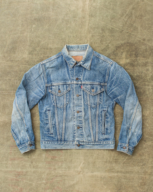 Vintage Levi's 705056-0216 Made in USA Denim Jacket Size 40R
