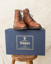Second Hand Trickers Captoe Boot Antique Calf Size UK 7,5
