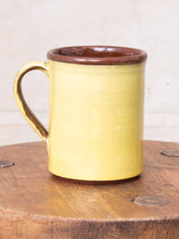 Tender Hand Thrown Coffee Mug Lemon Glaze