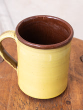 Tender Hand Thrown Coffee Mug Lemon Glaze