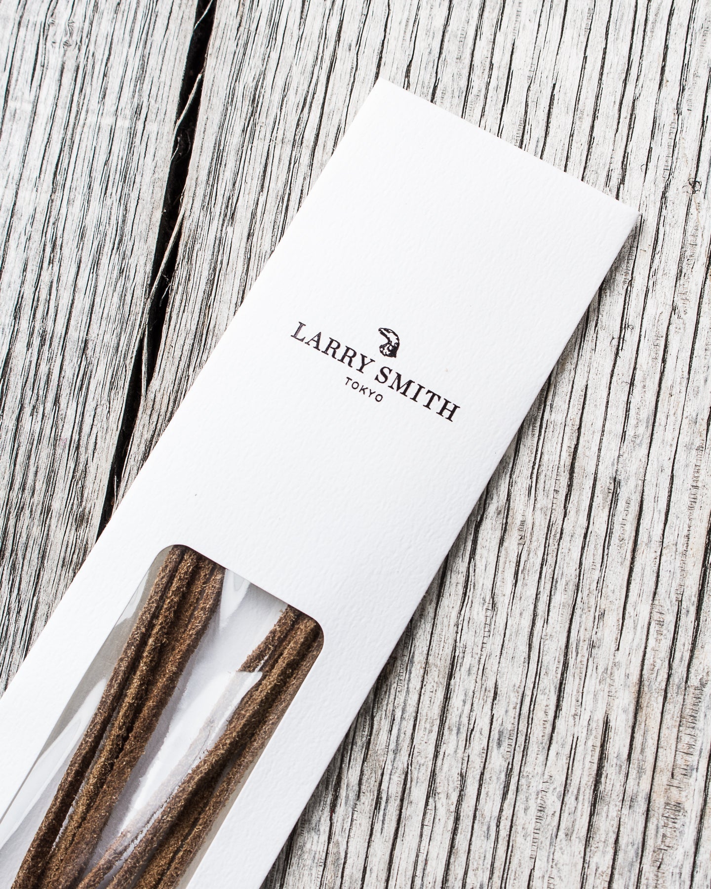 Larry Smith Kudu Leather Lace Brown LT-0107