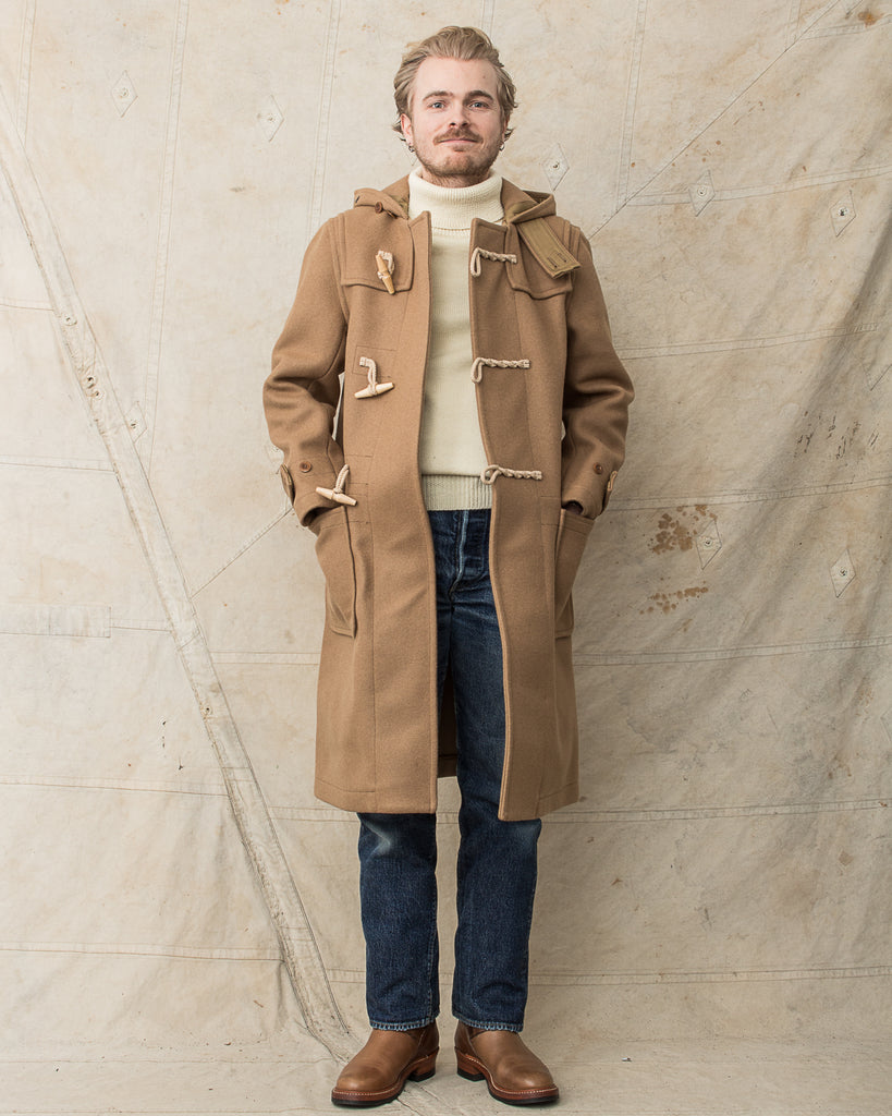 Buzz Rickson's Wool Duffle Coat Camel – Second Sunrise