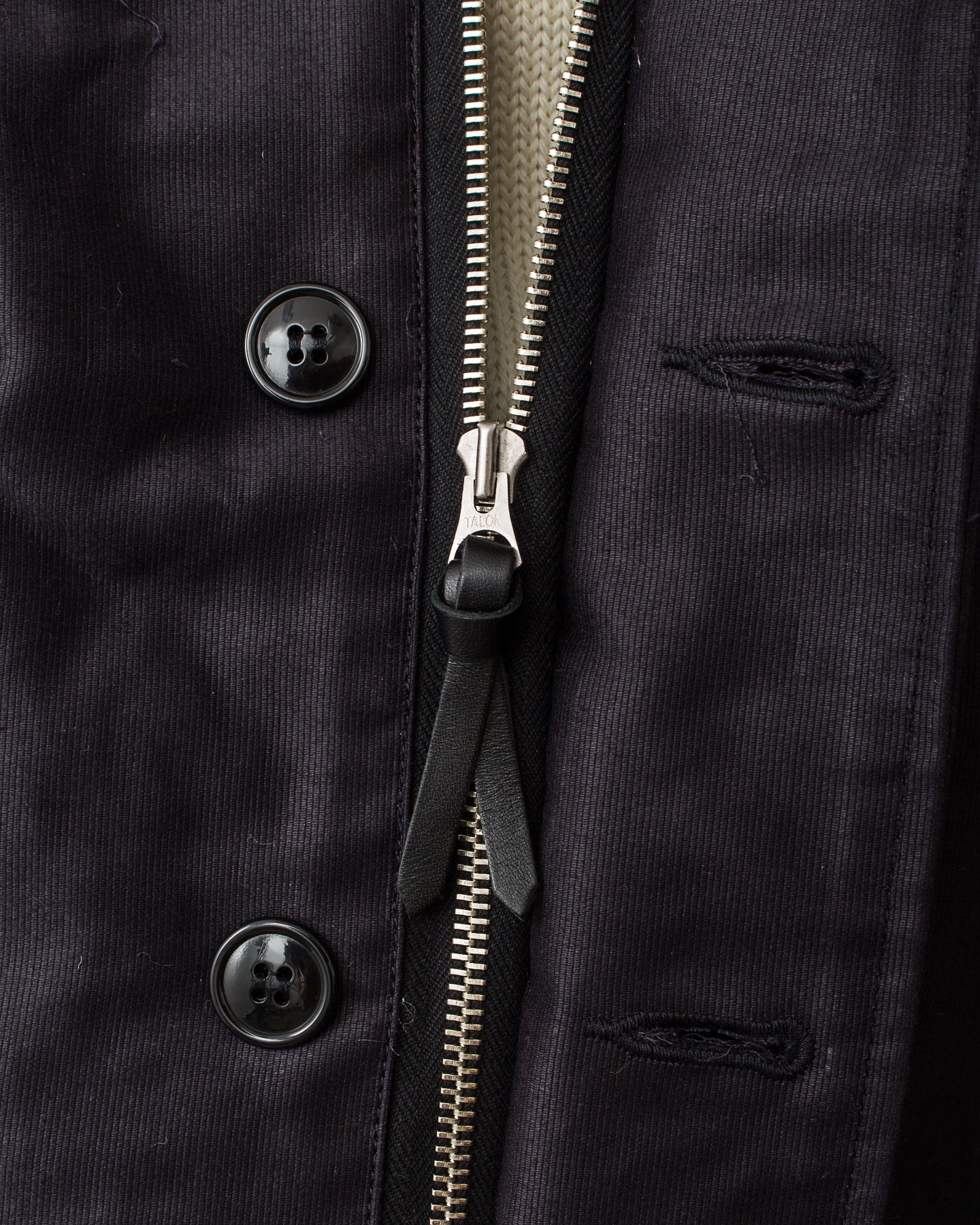 Buzz Rickson's Type N-1 Deck Jacket Navy Demotex BR15340