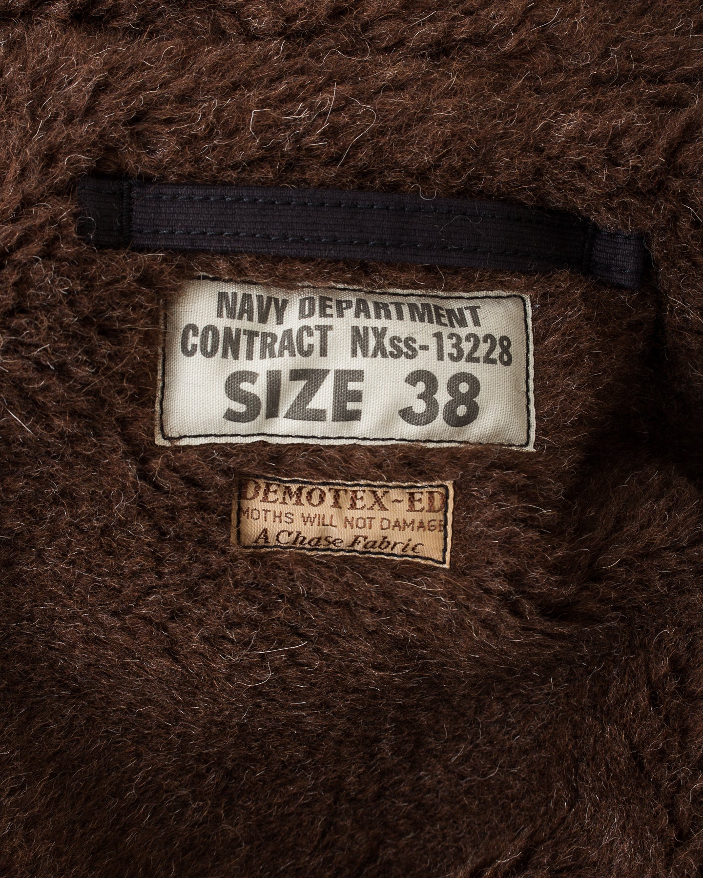 Buzz Rickson's Type N-1 Deck Jacket Navy Demotex BR15340