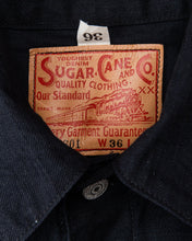 Sugar Cane & Co. 1953 Type 2 Jacket 13 Oz Black Denim