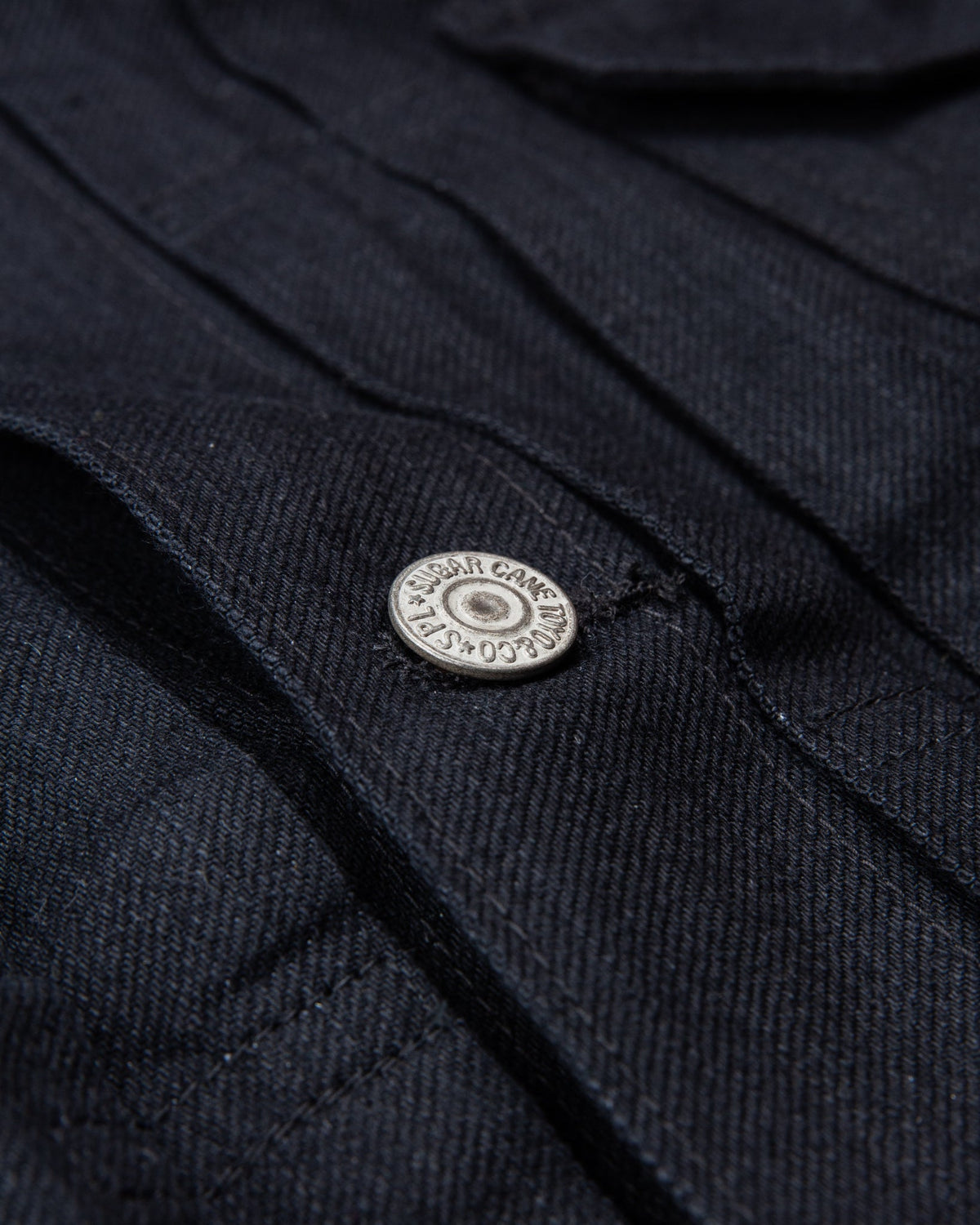 Sugar Cane & Co. 1953 Type 2 Jacket 13 Oz Black Denim SC14601