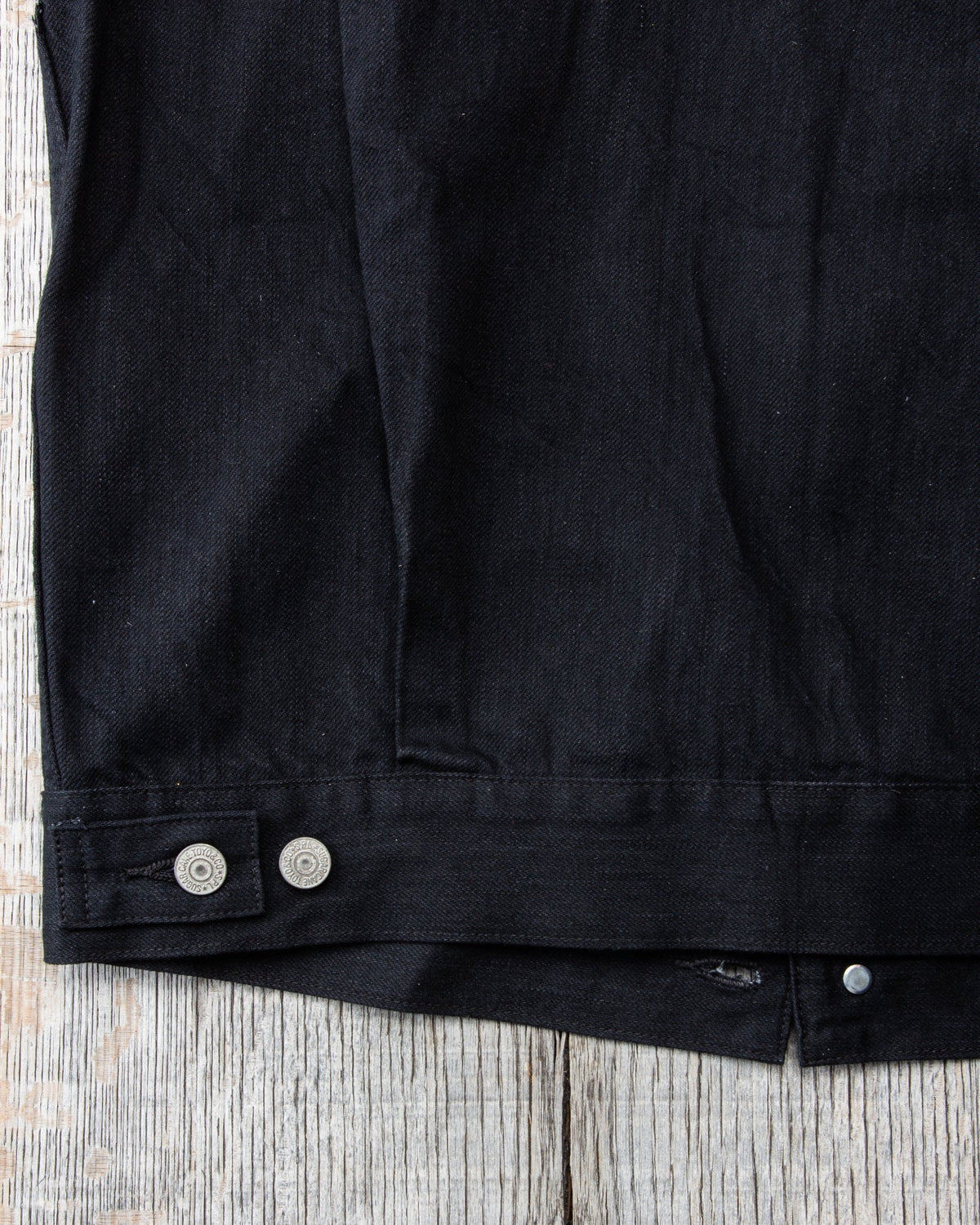 Sugar Cane & Co. 1953 Type 2 Jacket 13 Oz Black Denim SC14601