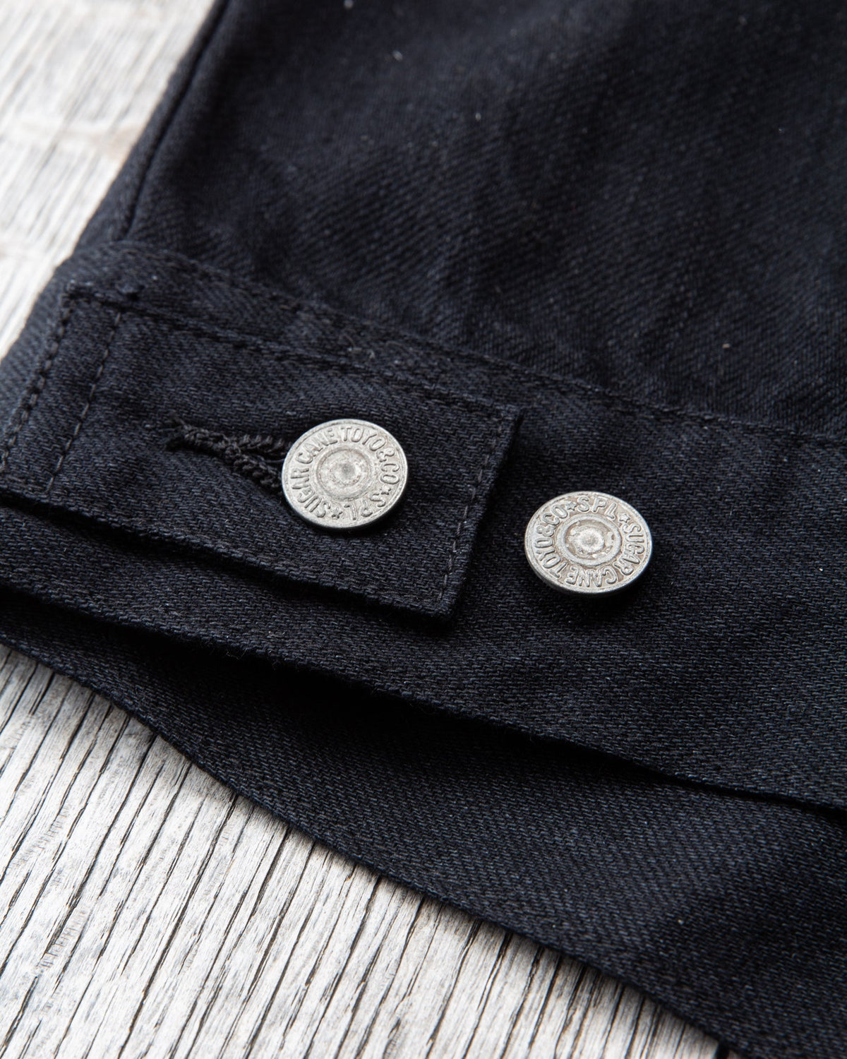 Sugar Cane & Co. 1953 Type 2 Jacket 13 Oz Black Denim SC14601